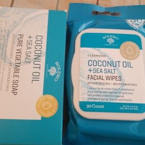 Bolero Facial wipes and bar soap